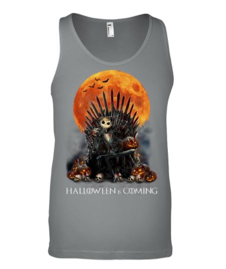 Jack Halloween coming tank top