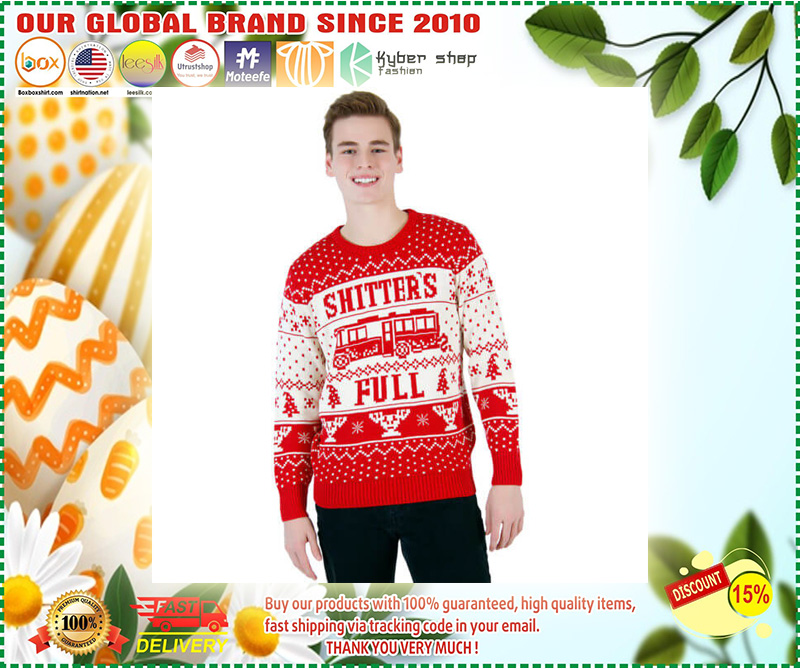 National Lampoon Vacation Shitter’s Full Ugly Christmas Sweater 1