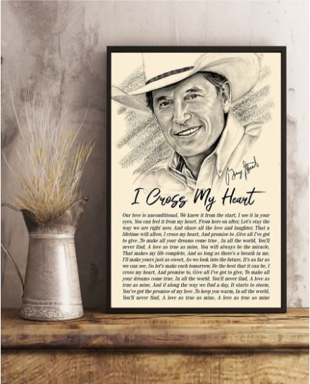 Strait signature I cross my heart poster 2