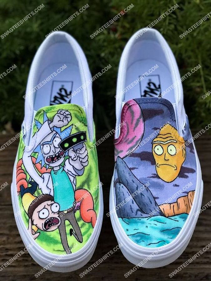 the rick and morty tv series slip on shoes 2(1)