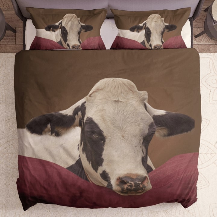 [best price] farm life cow bedding set – maria