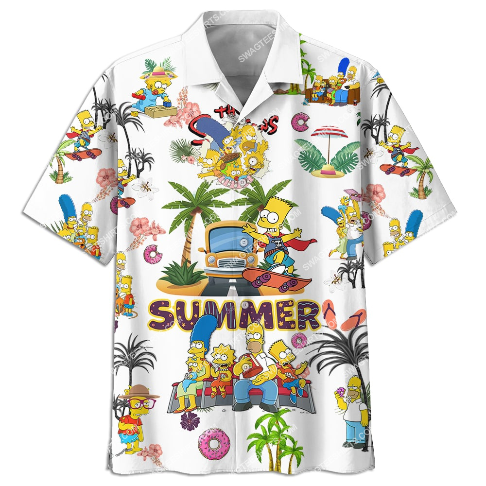 [highest selling] the simpsons tv show full printing hawaiian shirt – maria