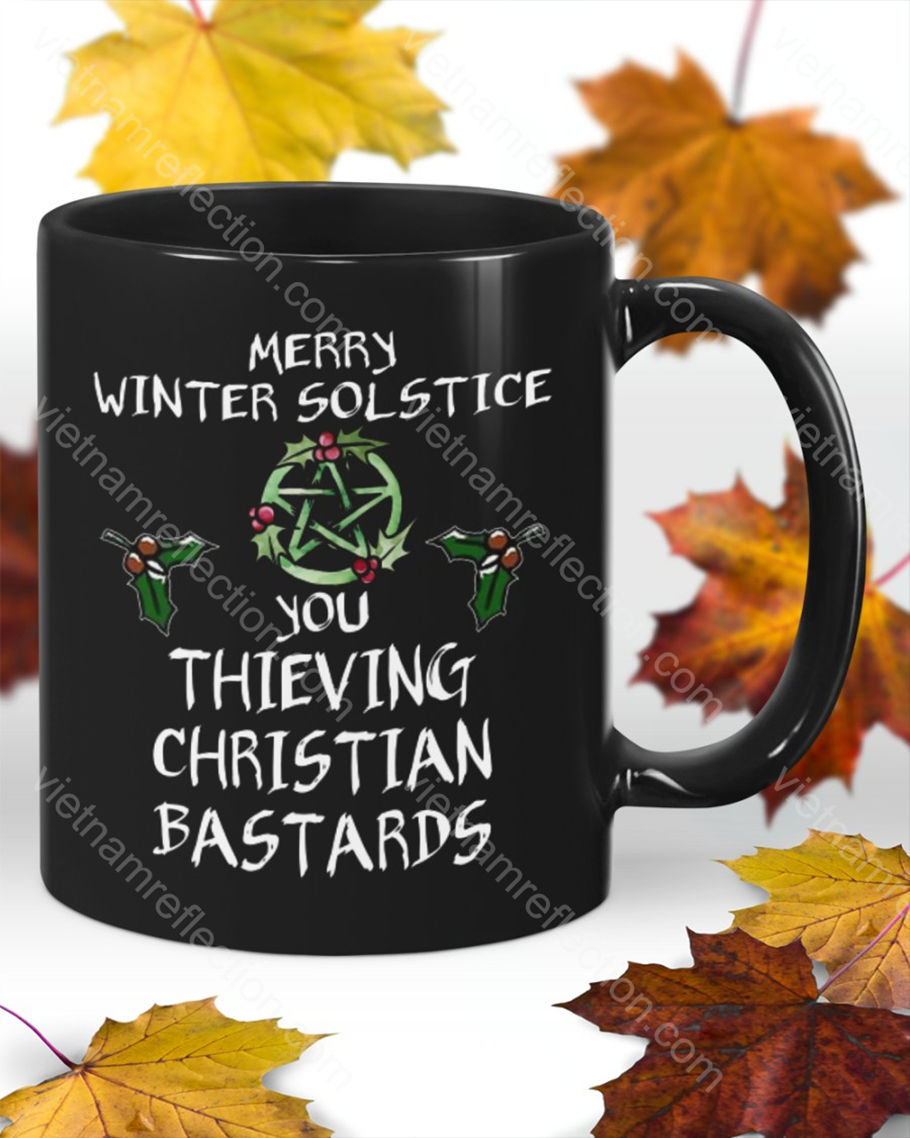 Witch Merry winter solstice mug