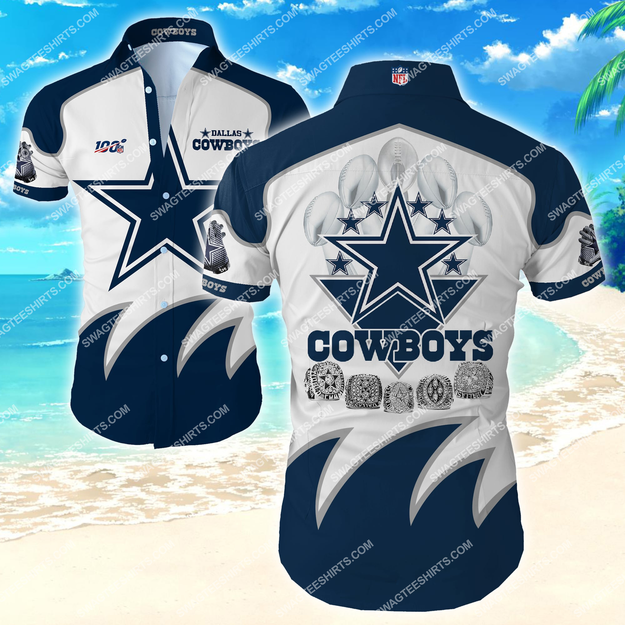 [highest selling] the dallas cowboys football team hawaiian shirt – maria