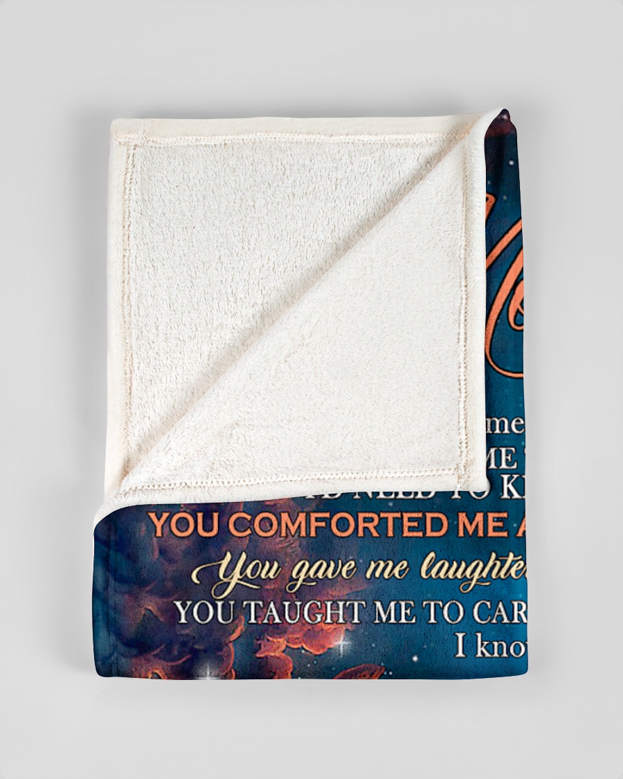 Wolf to my mom you gave me love daughter blanket x-large