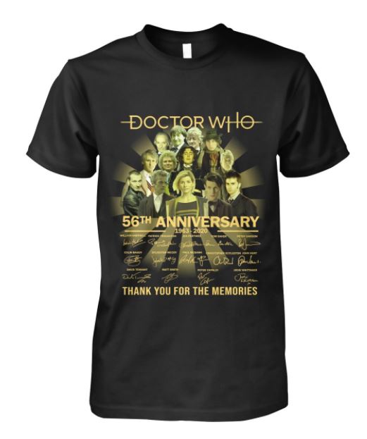 Doctor Who 56 signature t shirt, hoodie, tank top