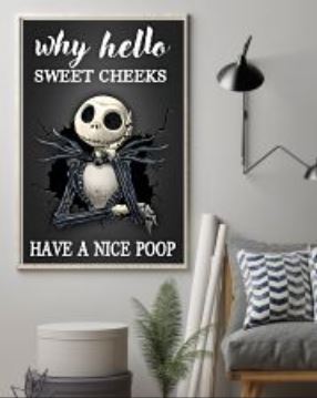 Jack hello sweet cheeks poop poster 2