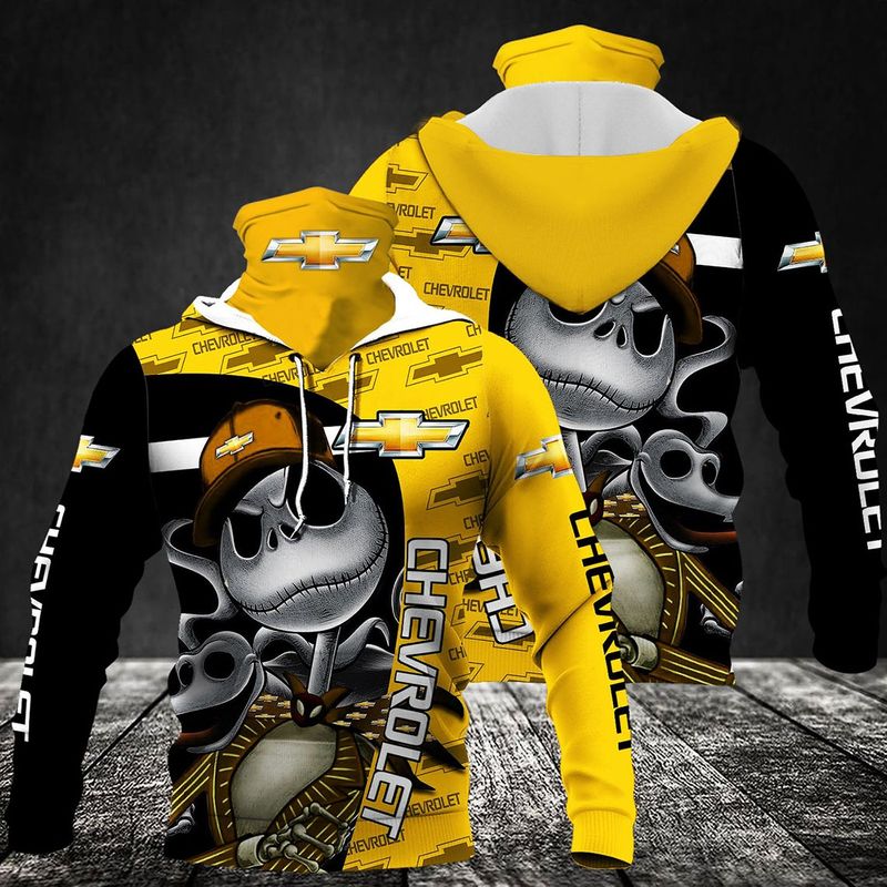 Chevrolet Jack Skelling 3d Hoodie mask – LIMITED EDITION