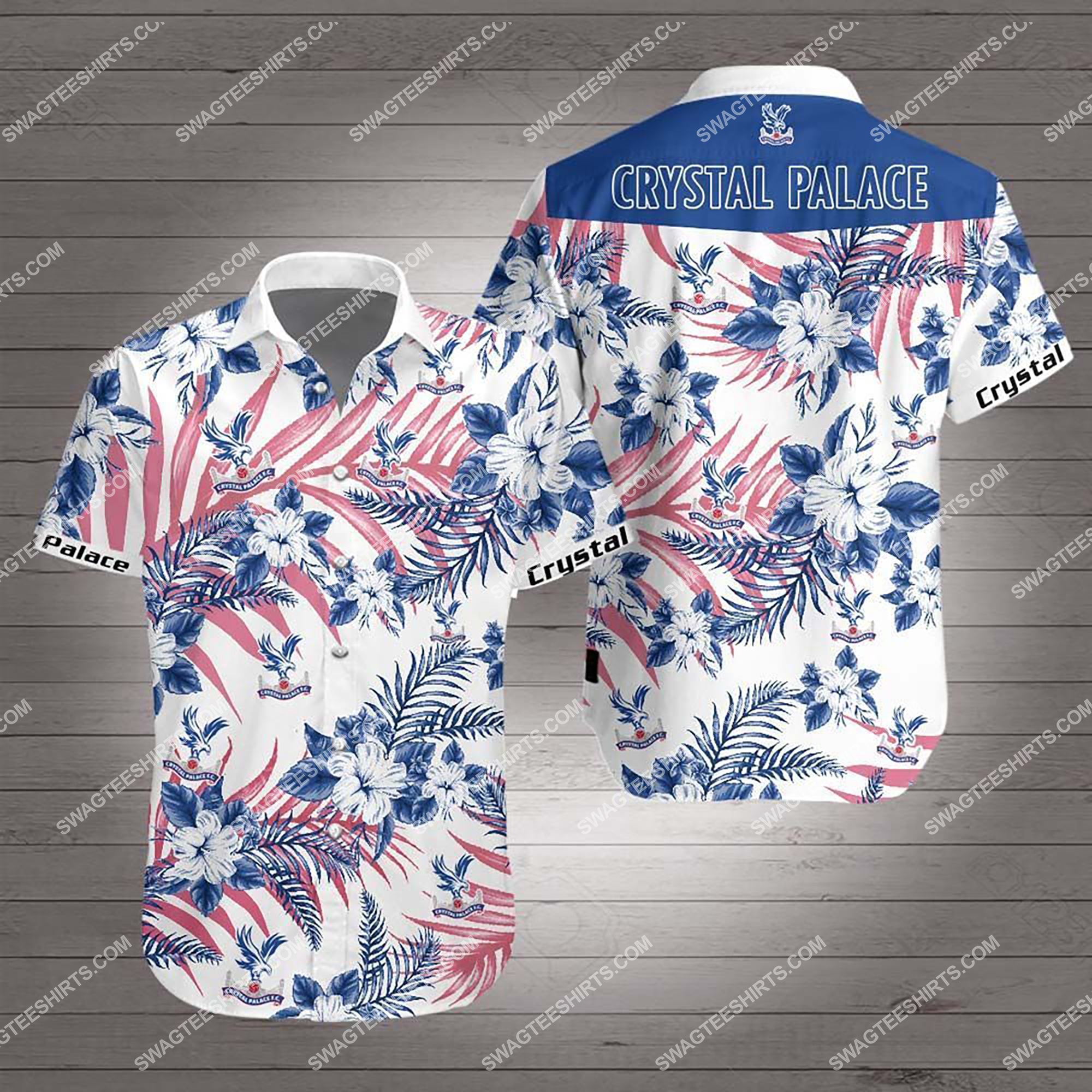 [highest selling] crystal palace football club full printing hawaiian shirt – maria