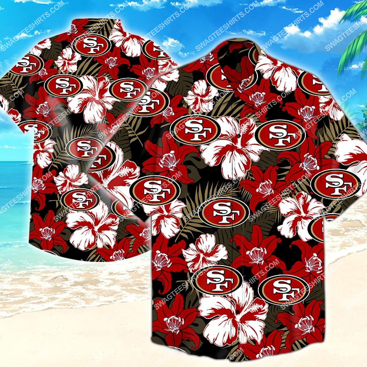 [highest selling] the san francisco 49ers football hawaiian shirt - maria