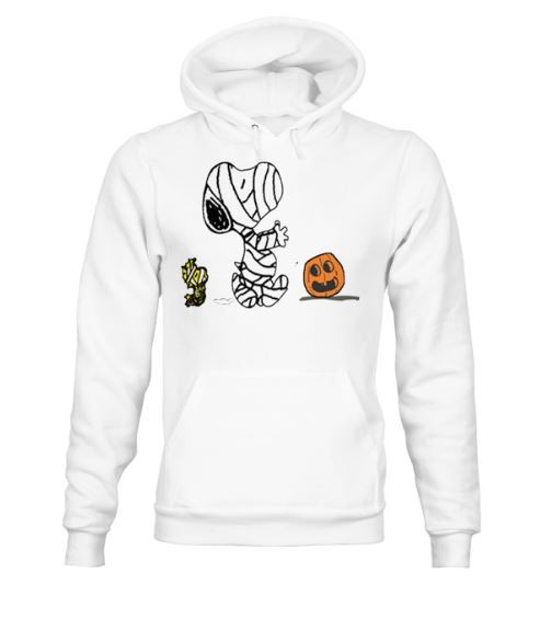 Snoopy Halloween mummy hoodie