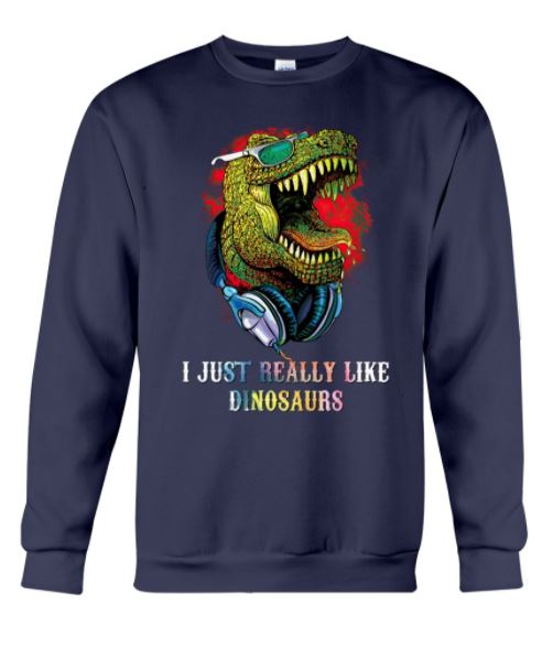 Really like dinosaurs sweater