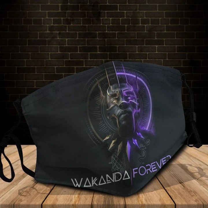 Wakanda forever face mask 1