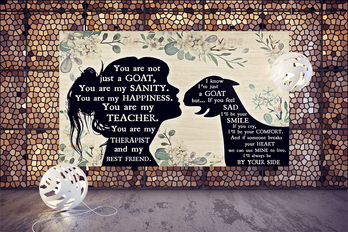 You are not just a Goat personalized horizontal poster 2