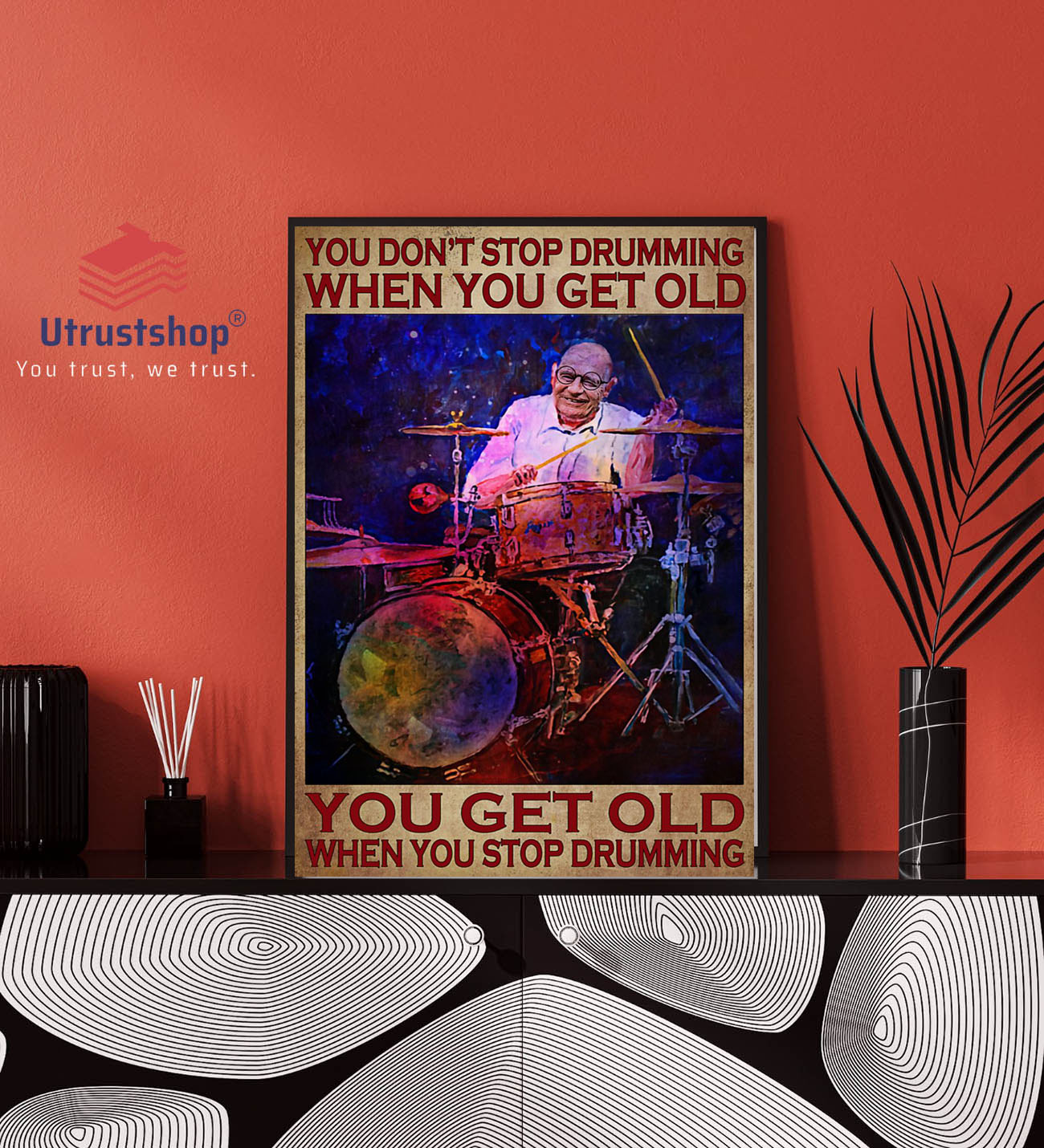 You don't stop drumming when you get old poster1