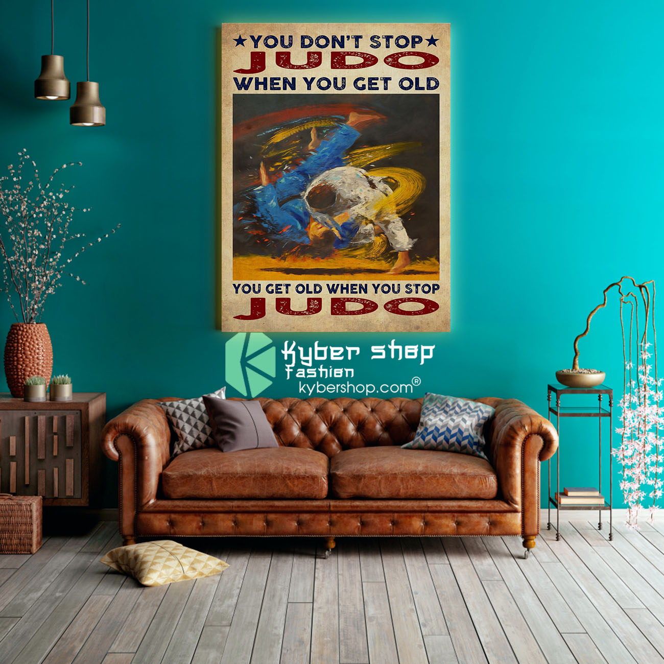 You don't stop judo when you get old poster8