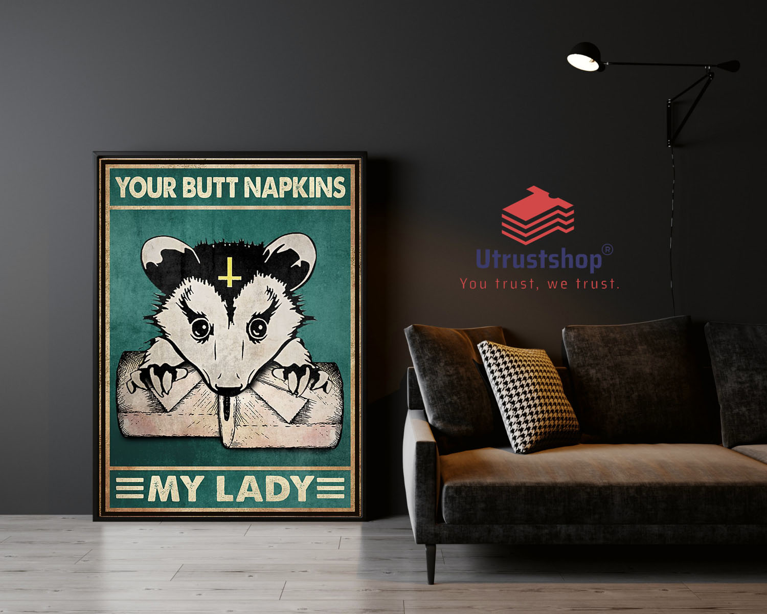 Your butt napkins my lady poster2
