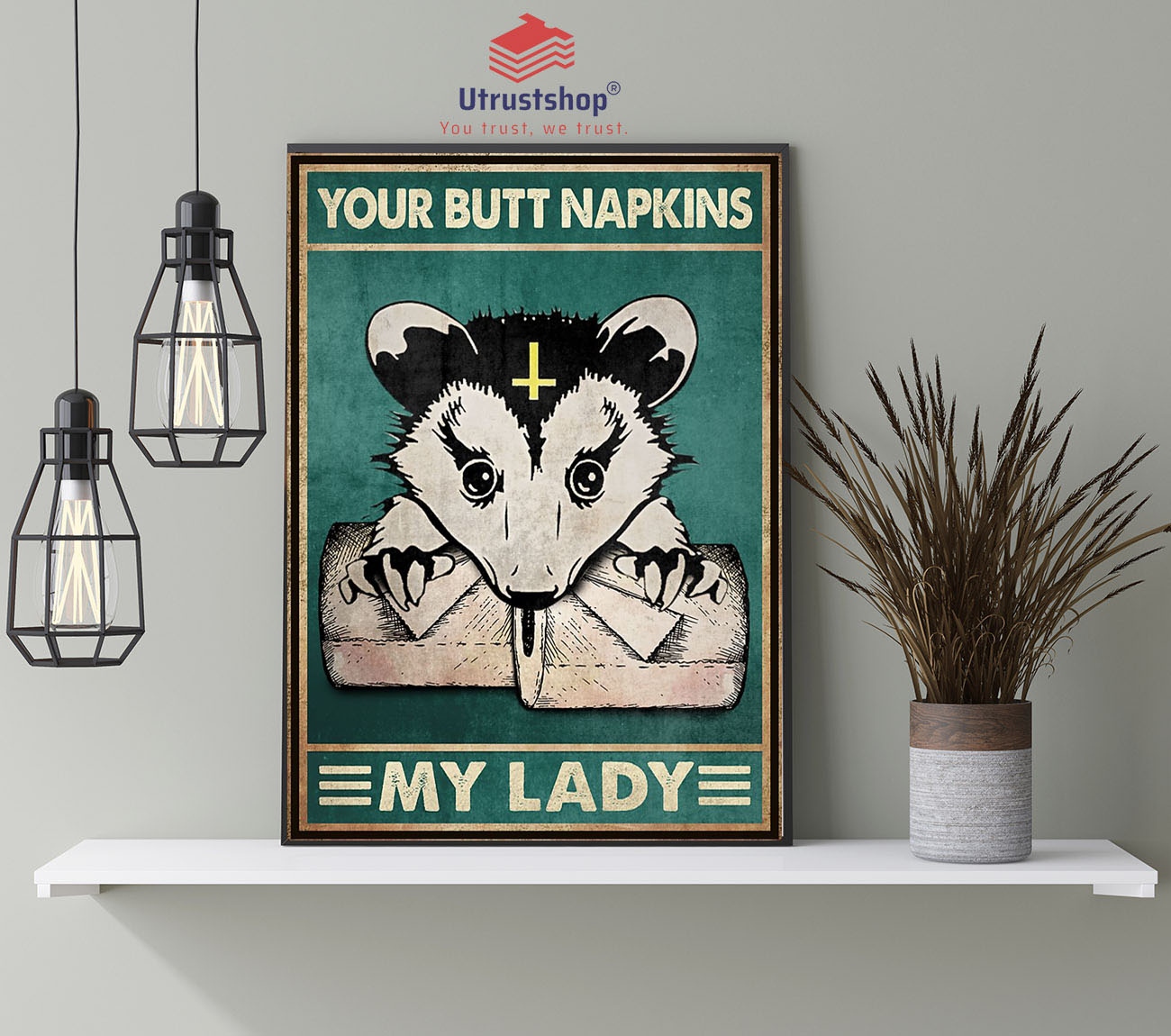 Your butt napkins my lady poster4