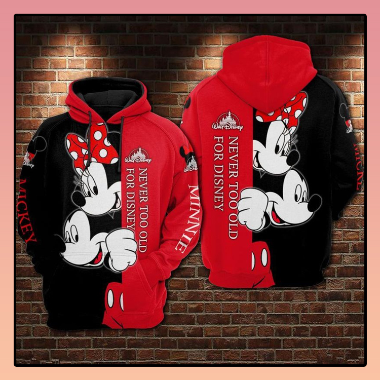 Mickey and Minnie TR hoodie2