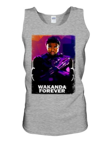 T'Challa Wakanda Forever tank top