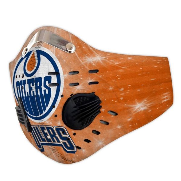 Edmonton olers filter face mask