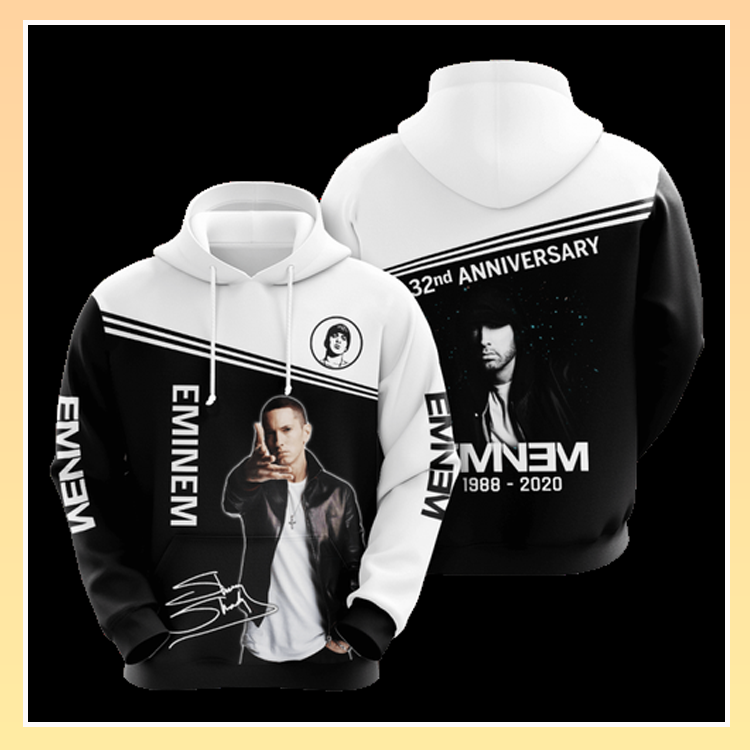 Eminem 32nd anniversary 1988-2020 hoodie – LIMITED EDITION