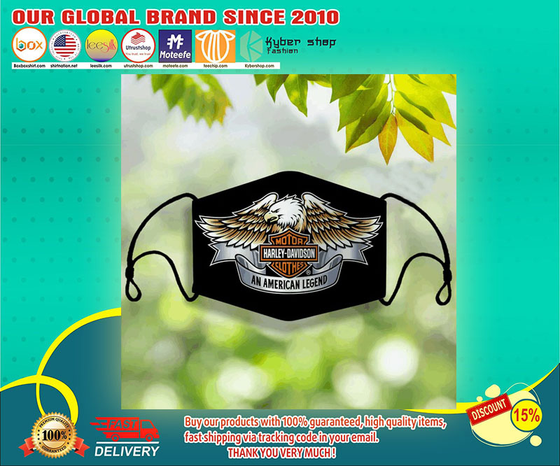 Motor Harley DavidsonAmerican legend face mask 3