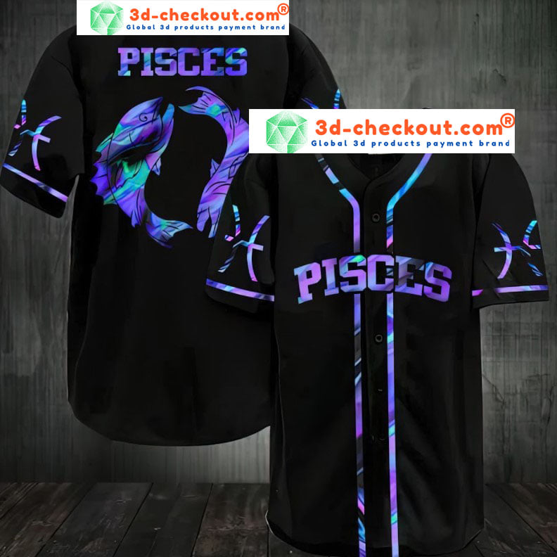 Zodiac Pisces Baseball Jersey