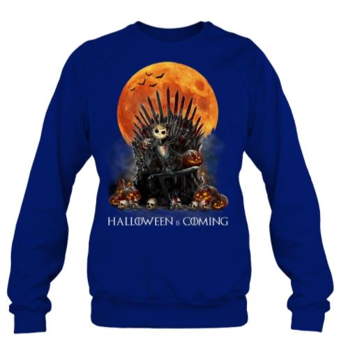 Jack Halloween coming sweater