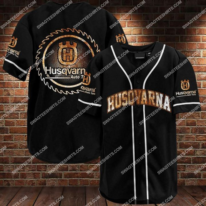 the husqvarna all over printed baseball shirt 1