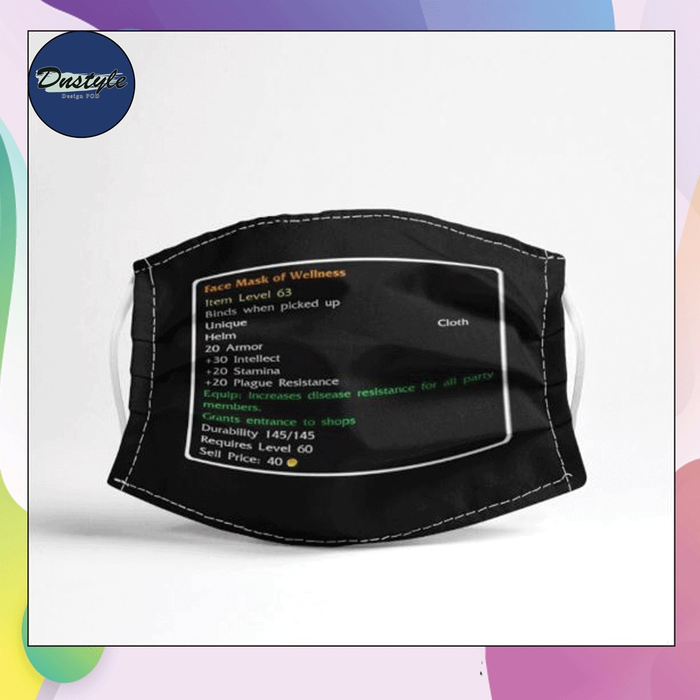Face mask of wellness face mask - dnstyles