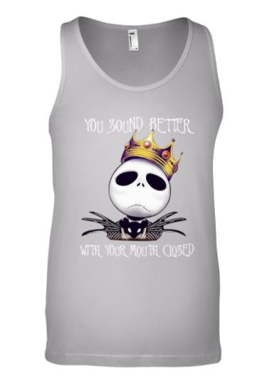 Jack better mouth closed tank top