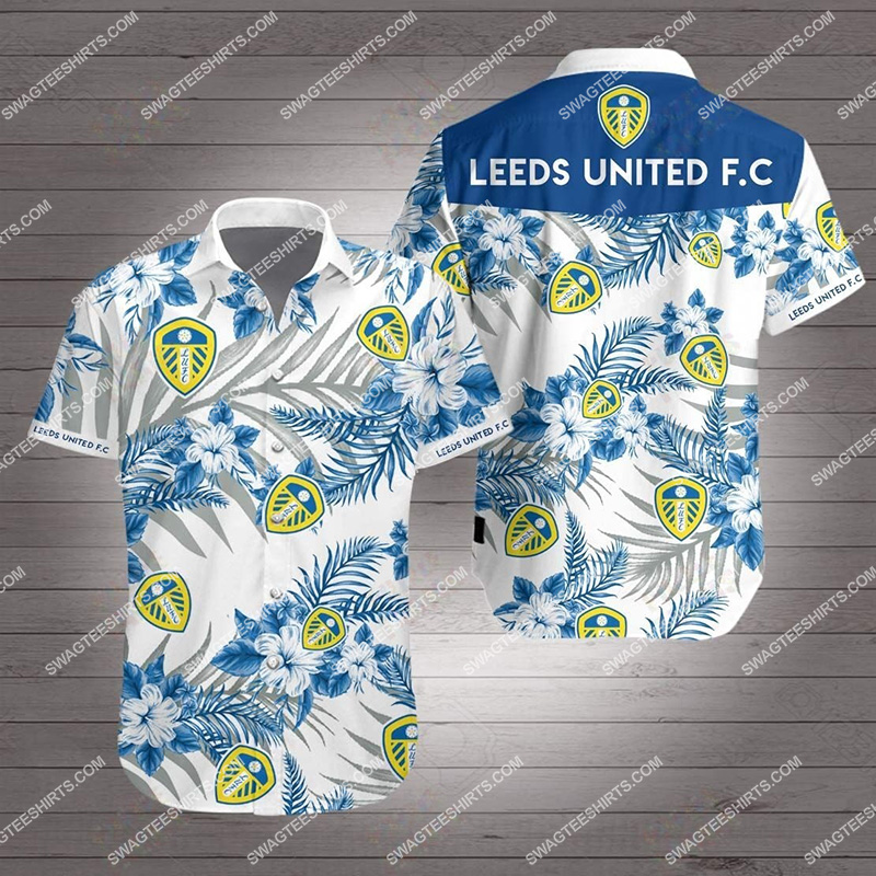 leeds united fc all over print hawaiian shirt 2