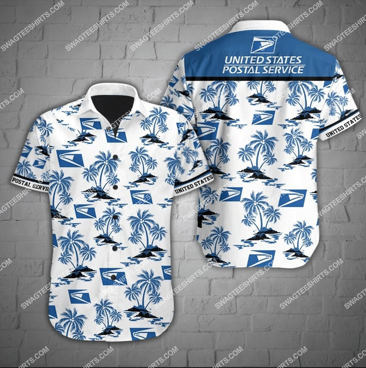 [highest selling] united states postal service full printing hawaiian shirt – maria