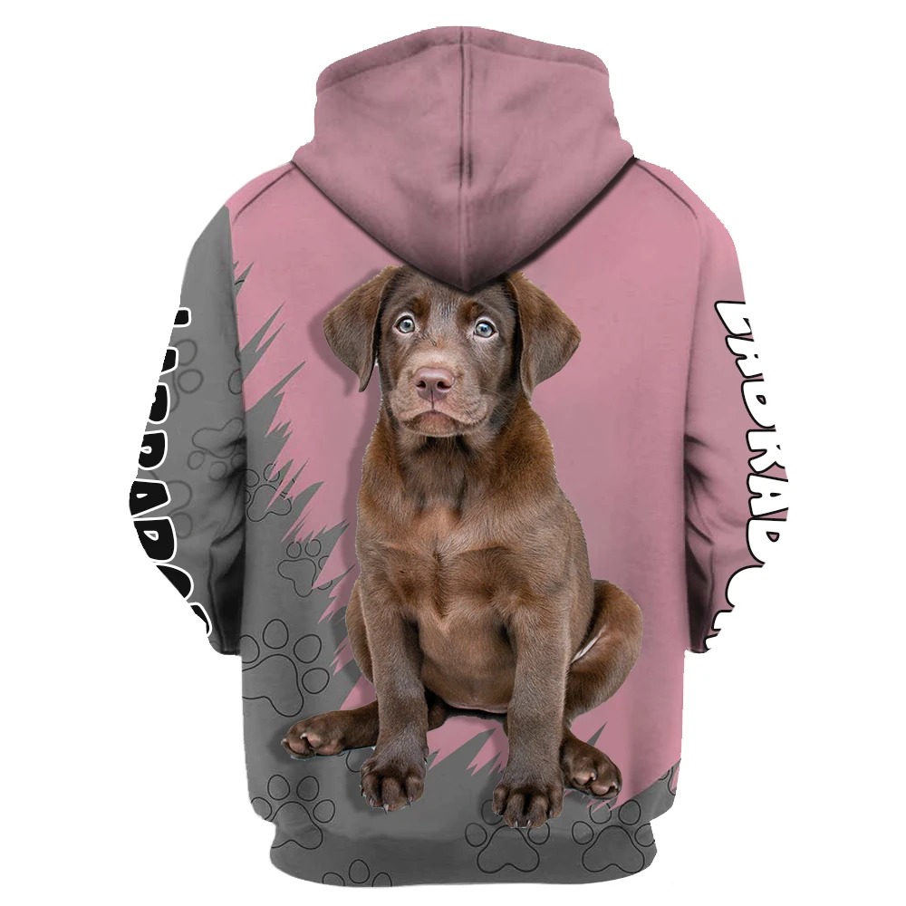 Here's to the women that can't imagine life without Labrador 3D Hoodie 1