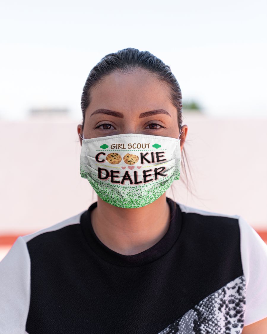 Girl scout cookie dealer face mask 1