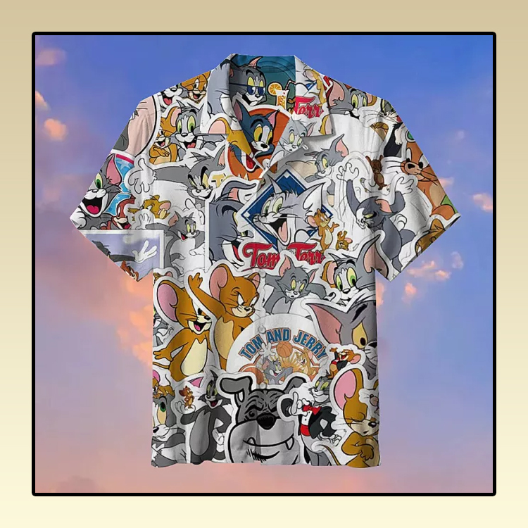 Tom and Jerry Commemorative Hawaii Shirt2