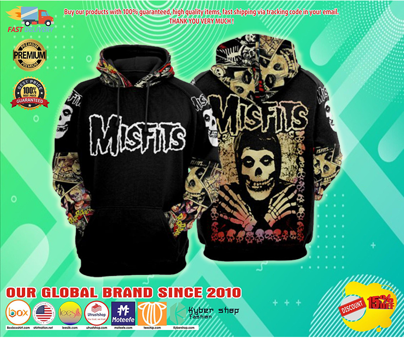 Misfits Cartoon 3d hoodie 1