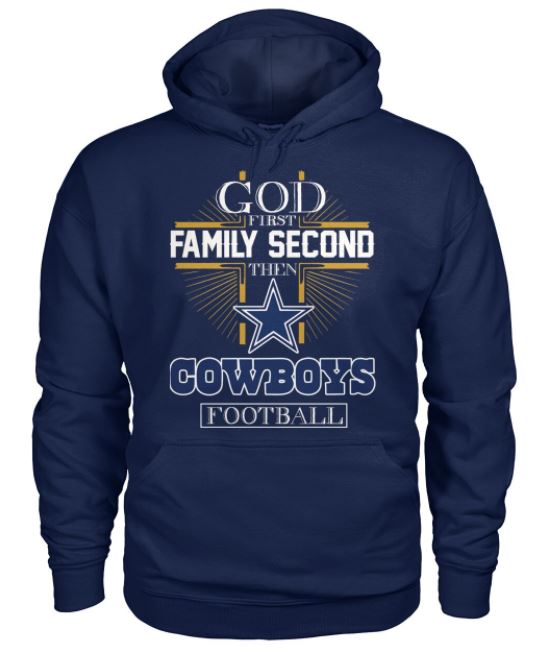 Cowboys football god first hoodie