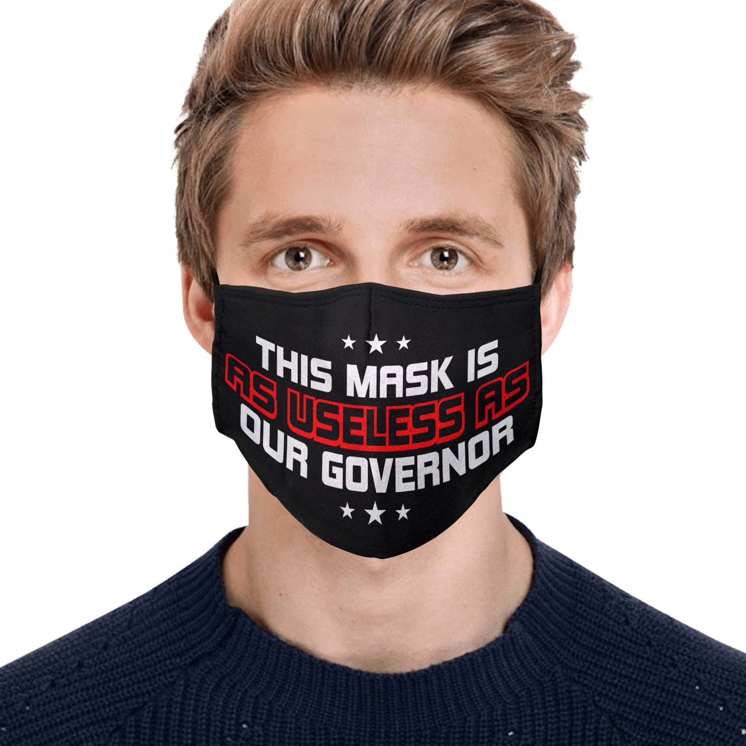 This mask is as useless as our governor anti pollution face mask - maria
