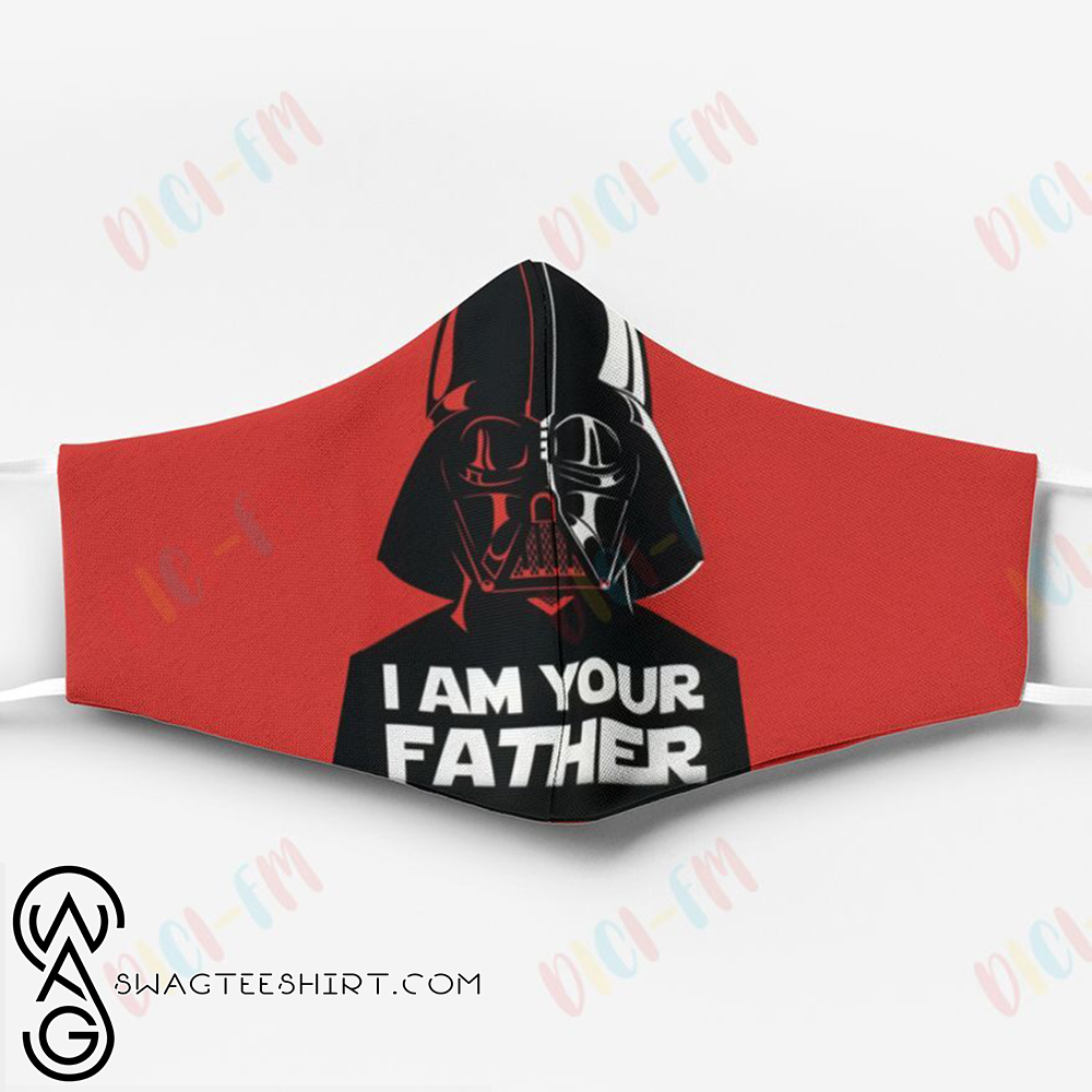 Star wars darth vader i am your father anti pollution face mask