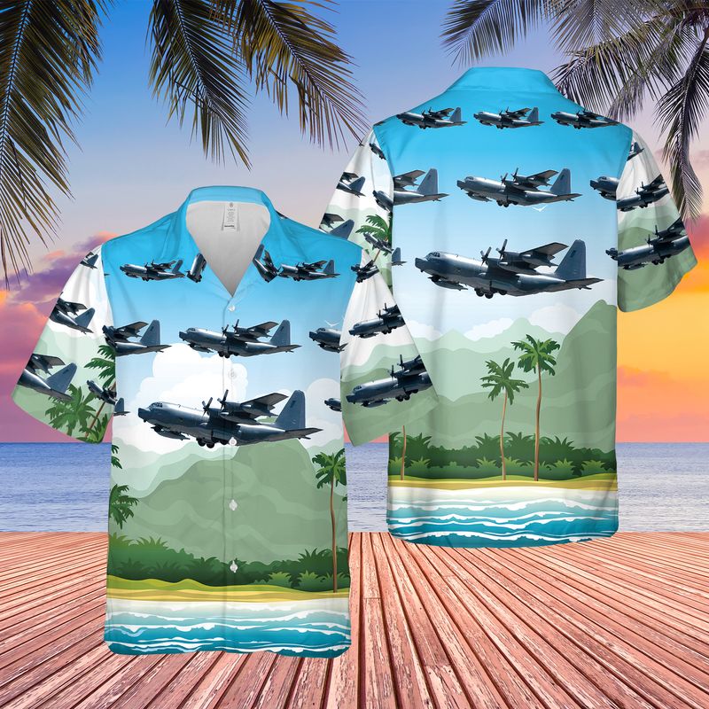 USAF 17th Special Operations Squadron MC-130P Combat Shadow Hawaiian Shirt – LIMITED EDITION