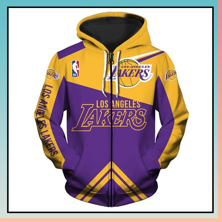 Los angeles lakers 3d over print hoodie- LIMITED EDITION