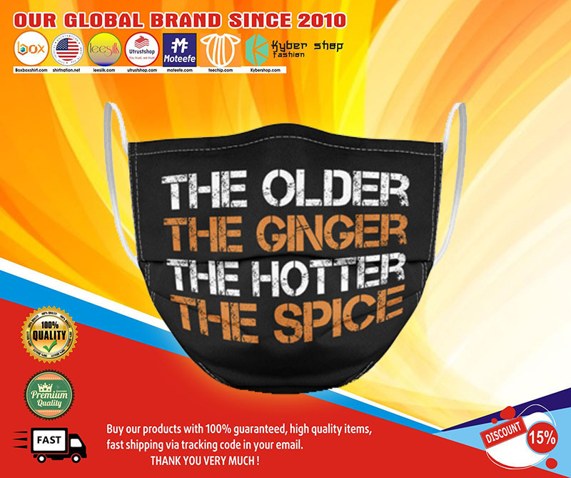 The older the gingers the hotter the spice face mask – LIMITED EDITION