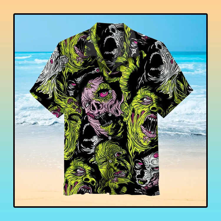 Zombie Commemorative Hawaiian Shirt4