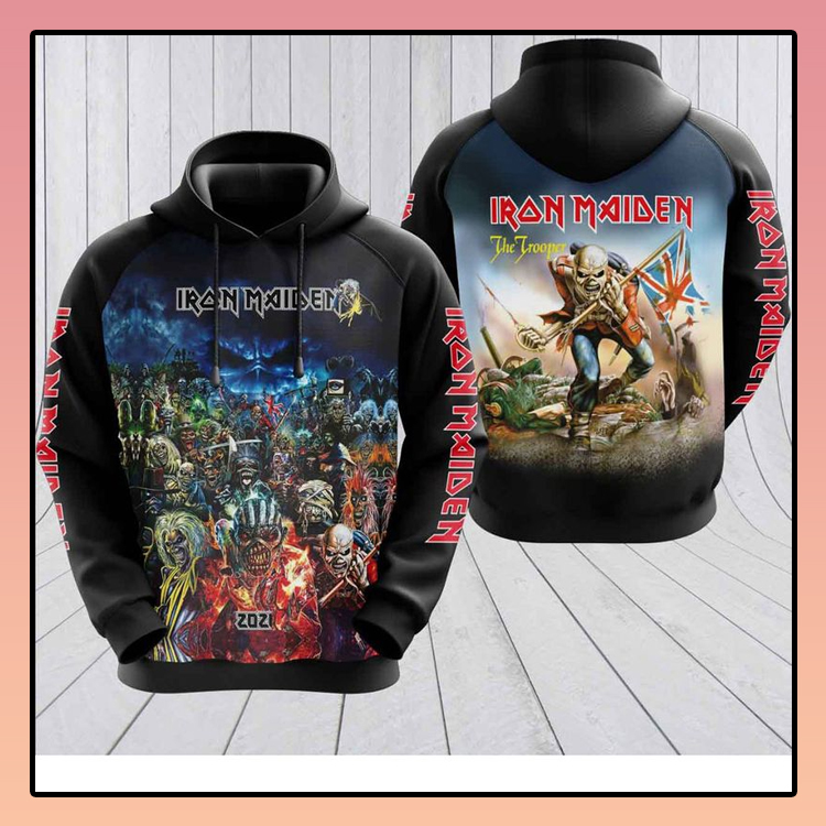 Iron Maiden The Trooper N hoodie2