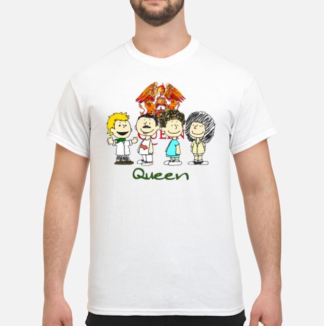 Rock band Queen animation t-shirt