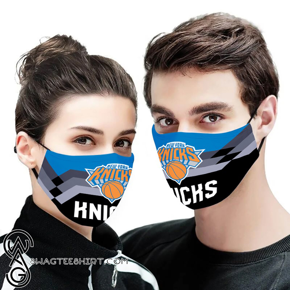 NBA new york knicks team all over printed face mask