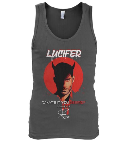 Lucifer desire signature tank top