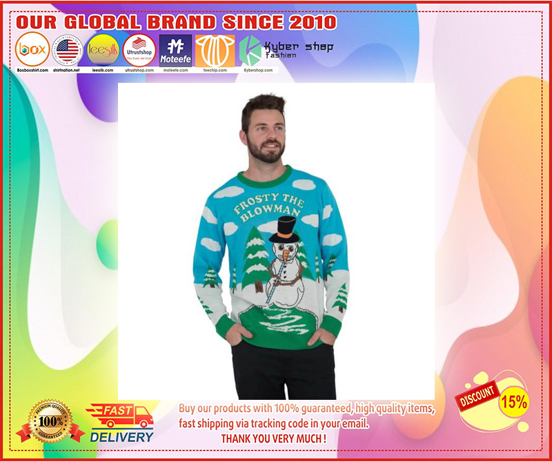 Frosty the Blowman Snowman Ugly Christmas Sweater – LIMITED EDTION
